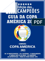 Guia da Copa America 2021 Ediçao de campeoes