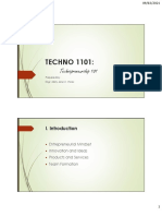 TECHNO 1101:: Technopreneurship 101