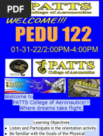 Overview of PATTS College of Aeronautics | PDF
