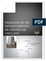 Informe Técnico de Tasación