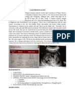 Ydatidiform Mole Pregnancy: Case Presentation