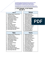 Jadwal PTM