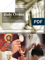 Holy Order: Melvin Guab Patrick Joshua Rivera
