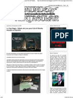 Edição de Luxo de Call of Cthulhu com caixa, dados e mais