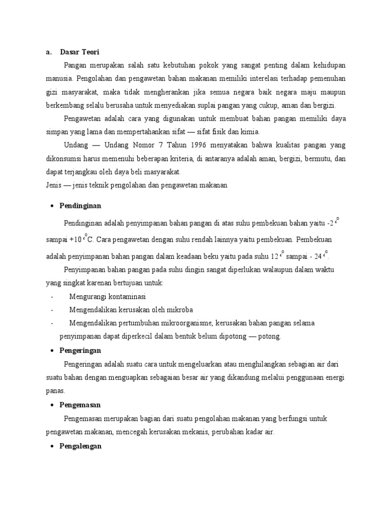 Laporan Praktikum Proses Pembuatan Es Krim Ubi Ungu | PDF