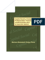 Capital Social y Las Competencias Profesionales