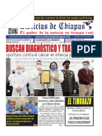 Periódico Noticias de Chiapas, Edición Virtual Martes 15 de Febrero de 2022