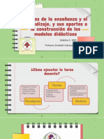 Paradigmas, Teorías y Modelos Didácticos 