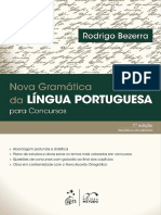 1581 Nova Gramtica Da Lngua Portuguesa para Concursos Rodrigo Bezerra 7 Ed 2015