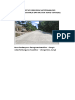 Dokumentasi Pembangunan Tahun 2021 PDF