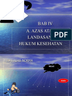 Bab Iv Ladasan - Azas Hukes & Peruu Kes