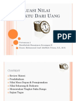 Valuasi Nilai Waktu Dari Uang (Pertemuan 2) Menkeu 2