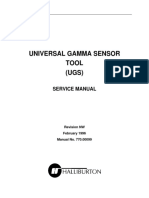 Universal Gamma Sensor Tool (UGS) : Service Manual