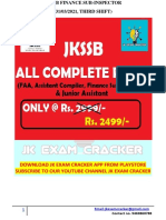 Set-04-Jkssb Sub-Inspector by JK Exam Cracker