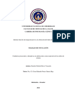 (Bravo, 2021) Conductas Prosociales y Disruptivas en Adolescentes Como Expresión de Los Estilos de Crianza