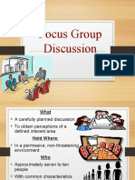 Focus Groups