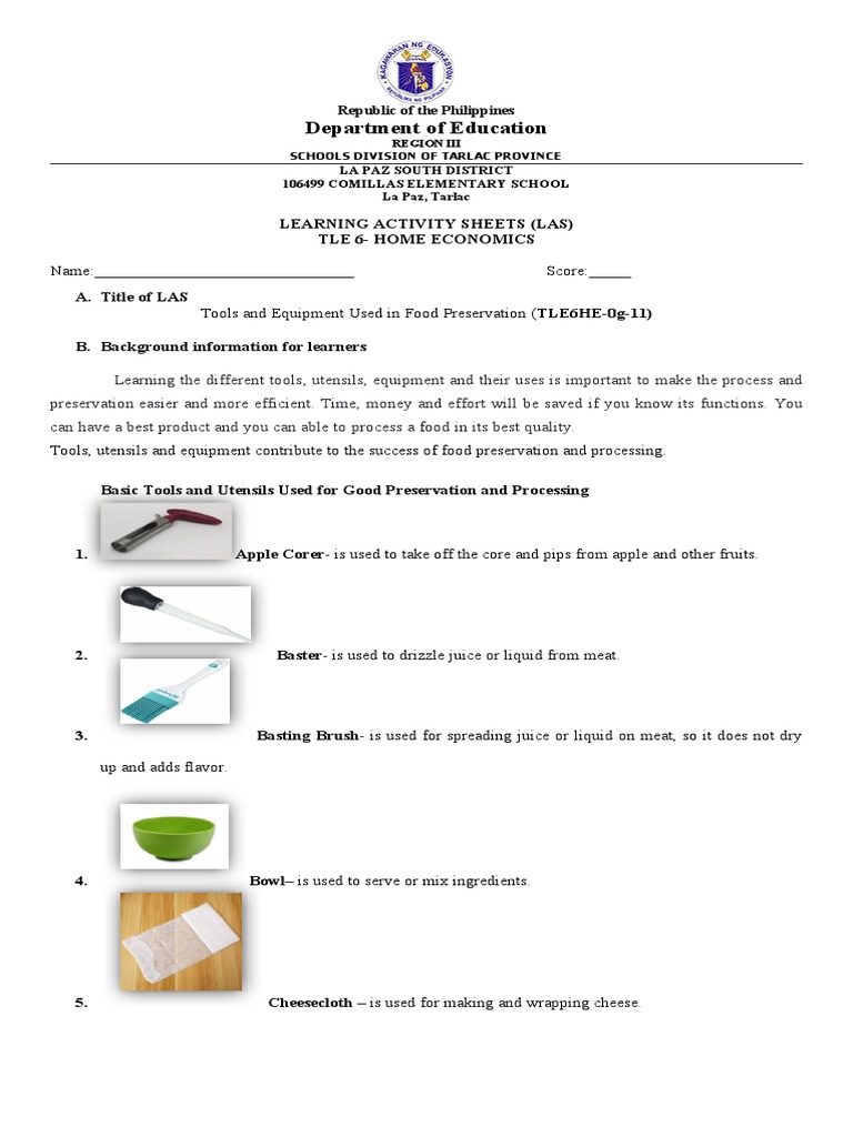 Tools and Equipment for Food Preservation An Exploration of Utensils