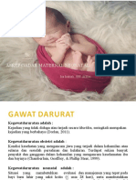 Konsep Gadar Maternal Neonatal