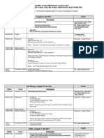 Schedule Geoedu Series 1