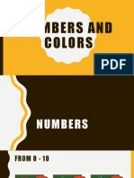 Numbers Colors Titles Under 40 Characters