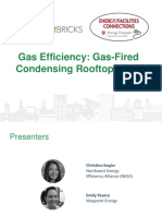 Gas Efficiency: Gas-Fired Condensing Rooftop Units