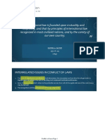 Module 2 Discussion Conflicts of Laws