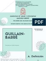 Condicion D Salud y Derivacion Guillain-Barre