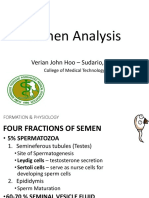 Semen Analysis: Verian John Hoo - Sudario, RMT