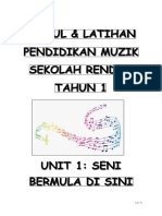 Muzik Tahun 1 - Unit 1 Seni Bermula Di Sini