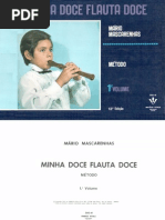 Minha Doce Flauta Doce Vol 01