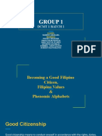 Becoming A Good Filipino Citizen, Filipino Values & Phenomic Alphabets