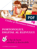 CDPRESS-CLR IV Portofoliul Digital-Unitatea I II III