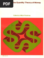 Milton Friedman - Studies in The Quantity Theory of Money-University of Chicago Press (1956)