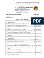 EC8553 Model Exam II Questions