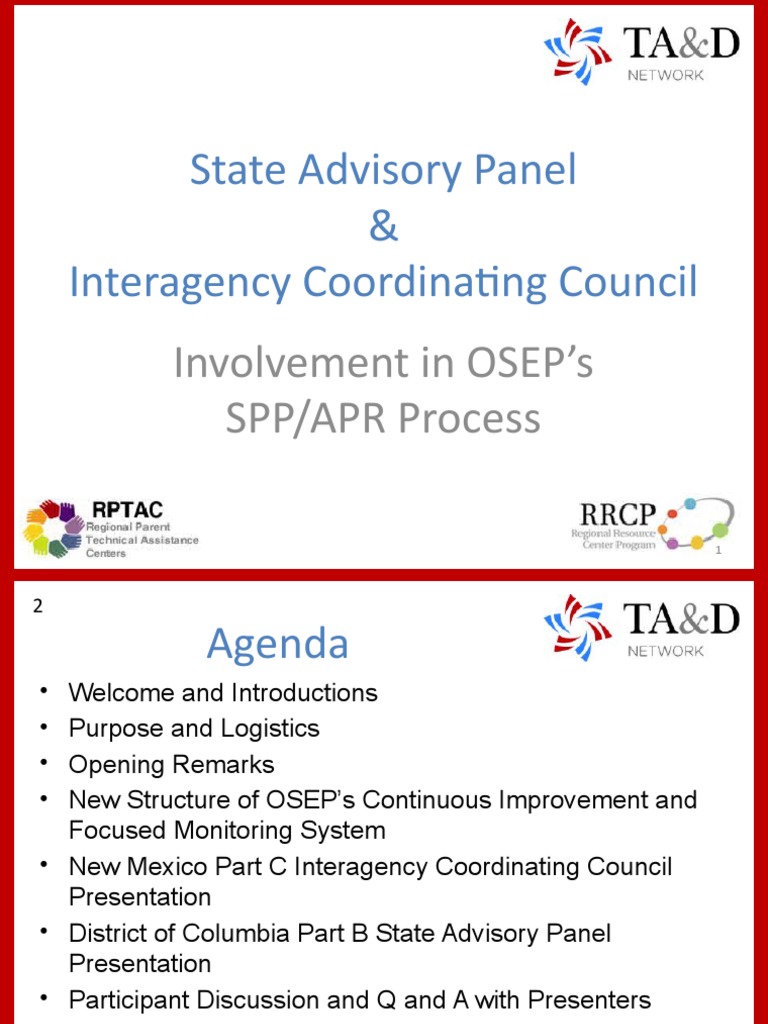 OSEP SPP/APR Process Overview | PDF