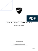 Ducati Brand Analysis 