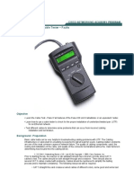 Lab 4.2.9b Fluke 620 Cable Tester - Faults: Objective
