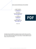 Are Internal Audits Associated With Reductions in Perceived Risk?