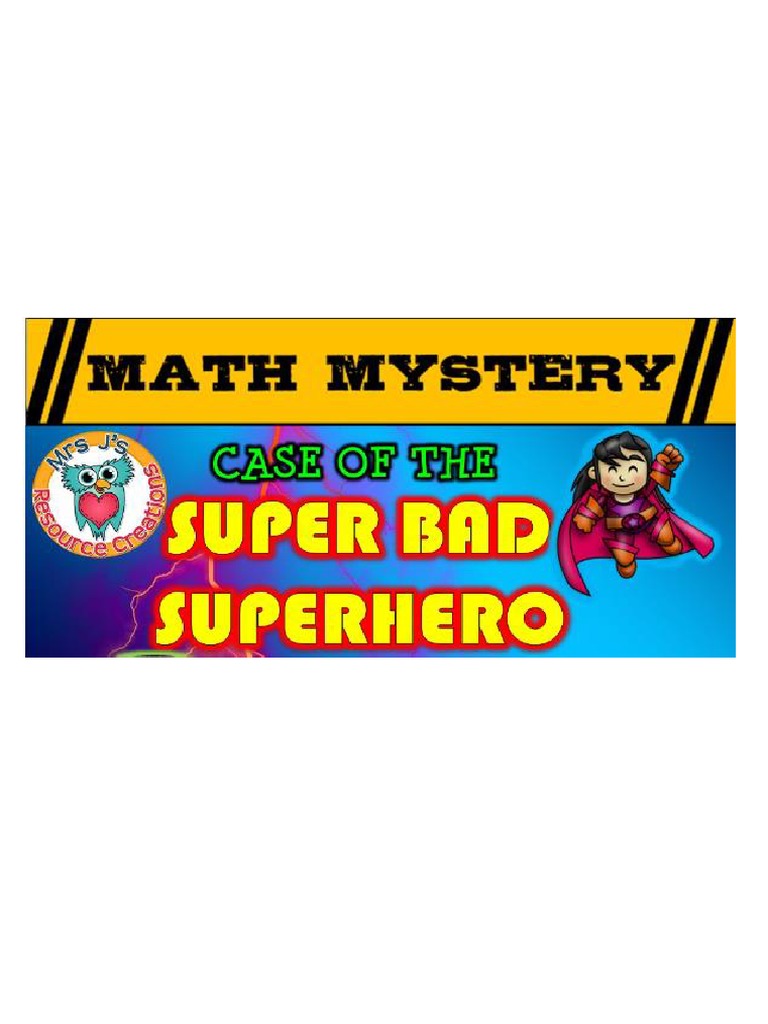 Superbad Superhero PDF