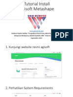 Tutorial Install Agisoft