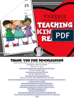 Freebie Teaching Kindness Reader