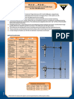 Description:: Directional Antennas With 3 and 6 DBD Gain For The 160 MHZ Band