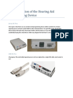 Evolution of Hearing Aid Programming Devices