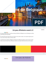 L'Histoire de bélgique (la historia de Belgica)