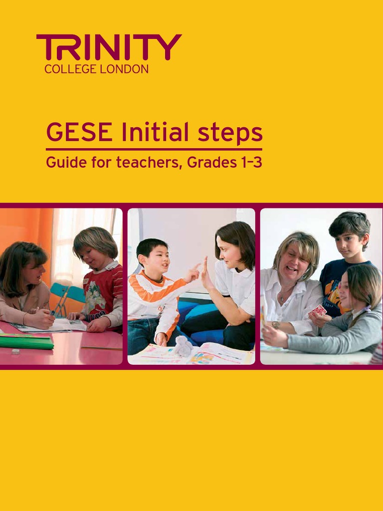 GESE Initial Steps for Grades 1-3 | PDF | Test (Assessment) | Question