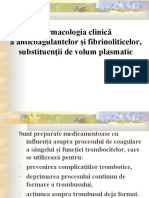 anticoagulante fibrinolitice anul V 2013