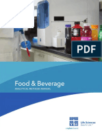 Food & Beverage: Analytical Methods Manual