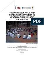 FOREST CONSERVATION AND SELF-RULE IN MENDHA-LEKHA VILLAGE