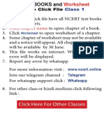 NCERT Books & Worksheets Single Click File Class 1