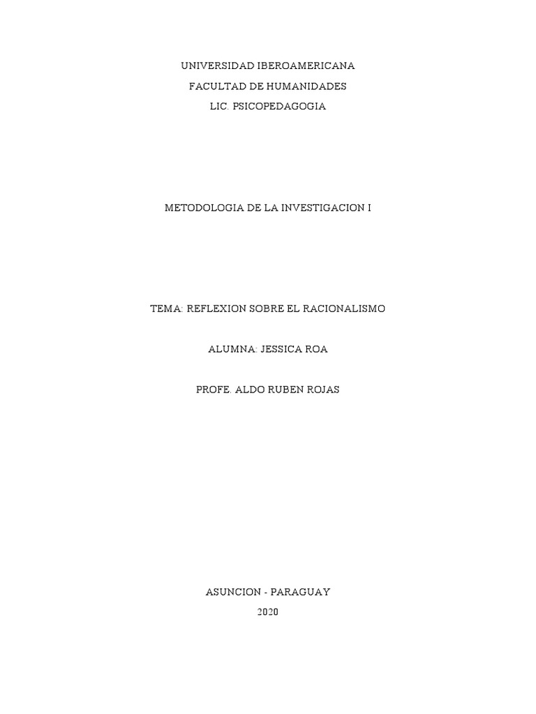 T.academico-Metodologia-Jessica Roa | PDF | Empirismo | Conocimiento